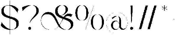 MOIRA-Regular otf (400) Font OTHER CHARS