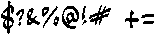 MOISCHIZ FONT Regular otf (400) Font OTHER CHARS