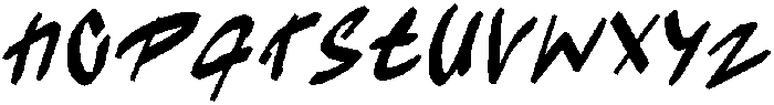 MOISCHIZ FONT Regular otf (400) Font LOWERCASE