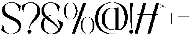 MOISTEN Thin otf (100) Font OTHER CHARS