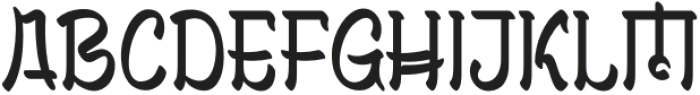 MOLYAN-Regular otf (400) Font UPPERCASE