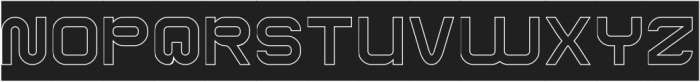 MOMENTUM IS KEY-Hollow-Inverse otf (400) Font UPPERCASE