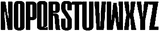 MONARCO Condensed otf (400) Font LOWERCASE