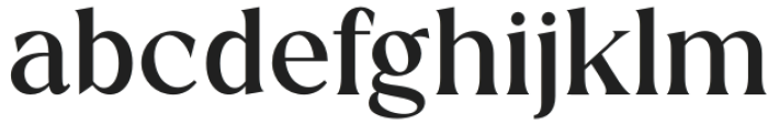 MONCHI Regular otf (400) Font LOWERCASE