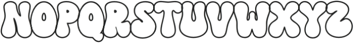 MONLEYOUTLINE-Regular otf (400) Font UPPERCASE