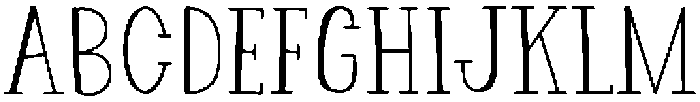 MONOLOGUE Regular otf (400) Font UPPERCASE