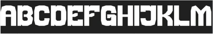 MONSTER TRUCK-Inverse otf (400) Font UPPERCASE