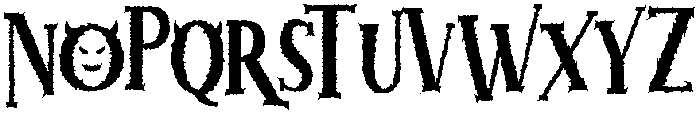 MONSTER otf (400) Font UPPERCASE