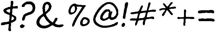 MONTELA Regular otf (400) Font OTHER CHARS