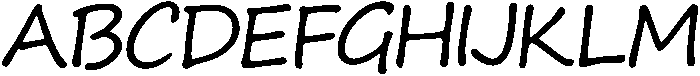 MONTELA Regular otf (400) Font UPPERCASE