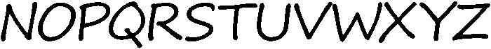 MONTELA Regular otf (400) Font UPPERCASE