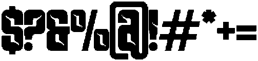 MONVARK-Regular otf (400) Font OTHER CHARS