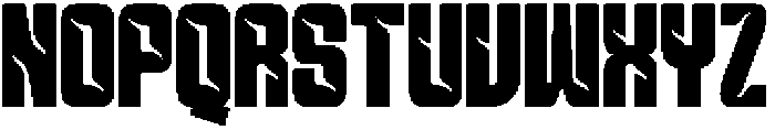 MONVARK-Regular otf (400) Font UPPERCASE