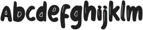 MOOGEE Regular otf (400) Font LOWERCASE