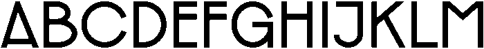 MOONLIGHT Regular otf (300) Font UPPERCASE