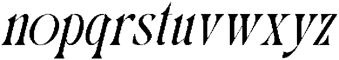MOONSCYTHE-Slant otf (400) Font LOWERCASE