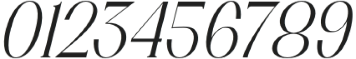 MORATHINE Italic otf (100) Font OTHER CHARS