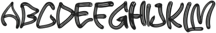 MORGA Regular otf (400) Font UPPERCASE