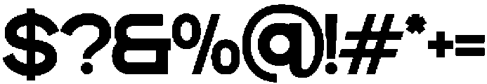 MORSEO-Bold otf (700) Font OTHER CHARS