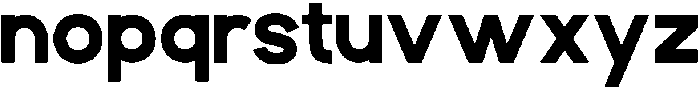 MORSEO-Bold otf (700) Font LOWERCASE