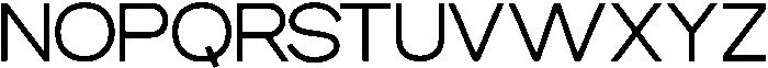 MORSEO Extra Light otf (200) Font UPPERCASE
