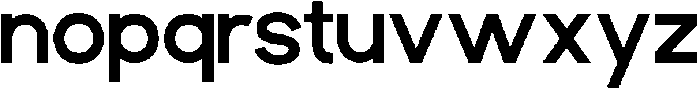 MORSEO Medium otf (500) Font LOWERCASE