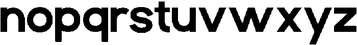 MORSEO Semi Bold otf (600) Font LOWERCASE