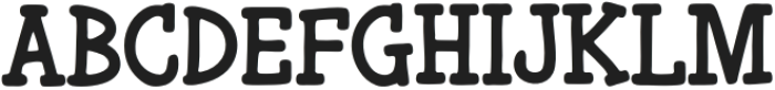 MOSAK Regular otf (400) Font UPPERCASE