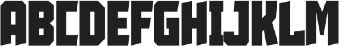 MOTBUN Regular otf (400) Font UPPERCASE