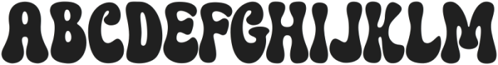 MOVE GROOVY otf (400) Font UPPERCASE