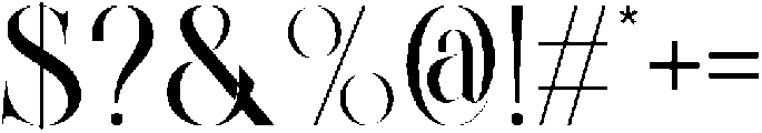 MOVER Regular otf (400) Font OTHER CHARS