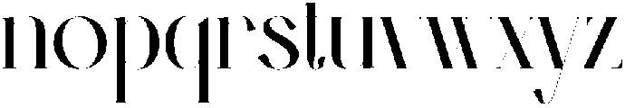 MOVER Regular otf (400) Font LOWERCASE