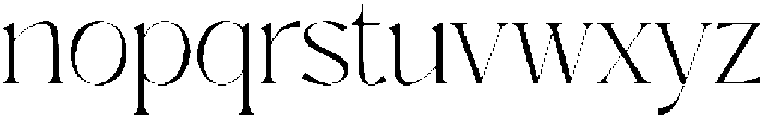 Moarigt otf (400) Font LOWERCASE