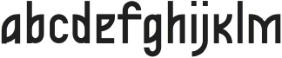 Moba Regular otf (400) Font LOWERCASE