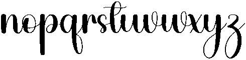 Mobile Regular otf (400) Font LOWERCASE