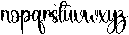 Mobile Regular otf (400) Font LOWERCASE