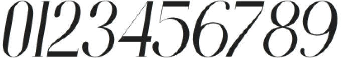 Mobilen Display Italic otf (400) Font OTHER CHARS