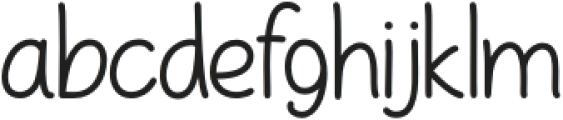 Mocassa-Regular otf (400) Font LOWERCASE