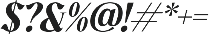 Mocha Dahlia Italic otf (400) Font OTHER CHARS