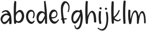 Mocha & Espresso Regular otf (400) Font LOWERCASE