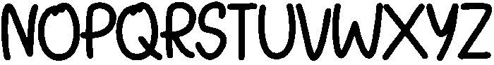 Mocha Regular otf (400) Font UPPERCASE