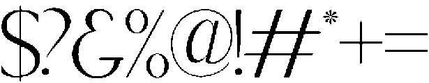 Mocha Regular otf (400) Font OTHER CHARS
