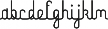 Mocha Script SemiBold otf (600) Font LOWERCASE