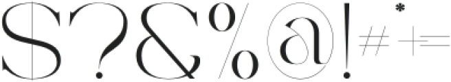 Moche Regular otf (400) Font OTHER CHARS