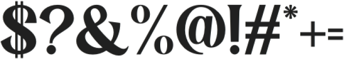 Mochest Romantic Serif otf (400) Font OTHER CHARS