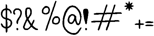 Mochi Regular otf (400) Font OTHER CHARS