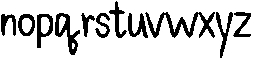 Mochi Regular otf (400) Font LOWERCASE