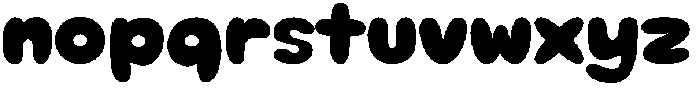 Mochi Soda Solid otf (400) Font LOWERCASE
