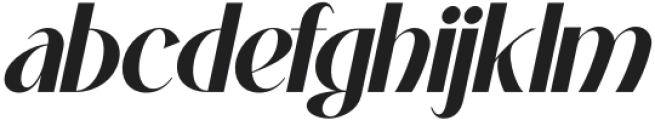 Mochira Black Italic otf (900) FONT