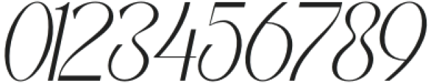 Mochira Light Italic otf (300) Font OTHER CHARS